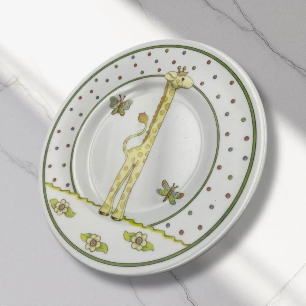 Lenox Jungle Jamboree Children's Melamine 2 Dinner Plates and 2 Bowls
